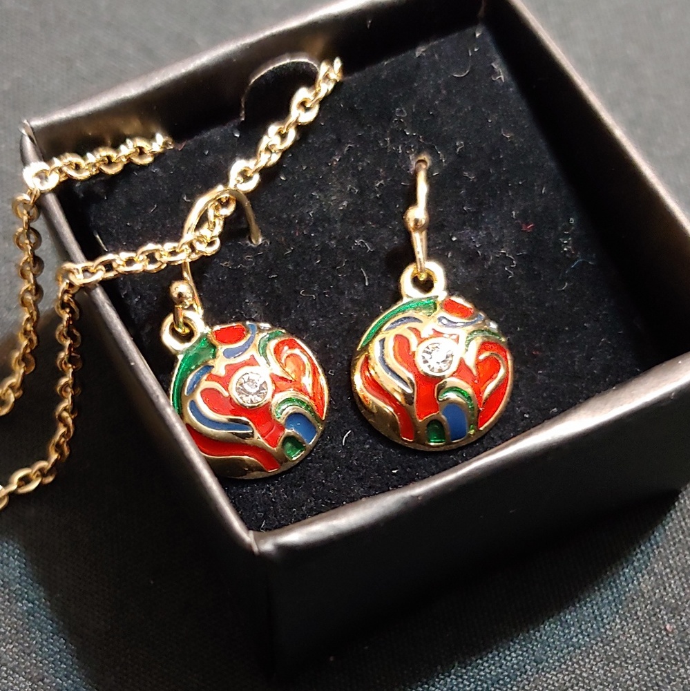 Necklace and Earrings Set